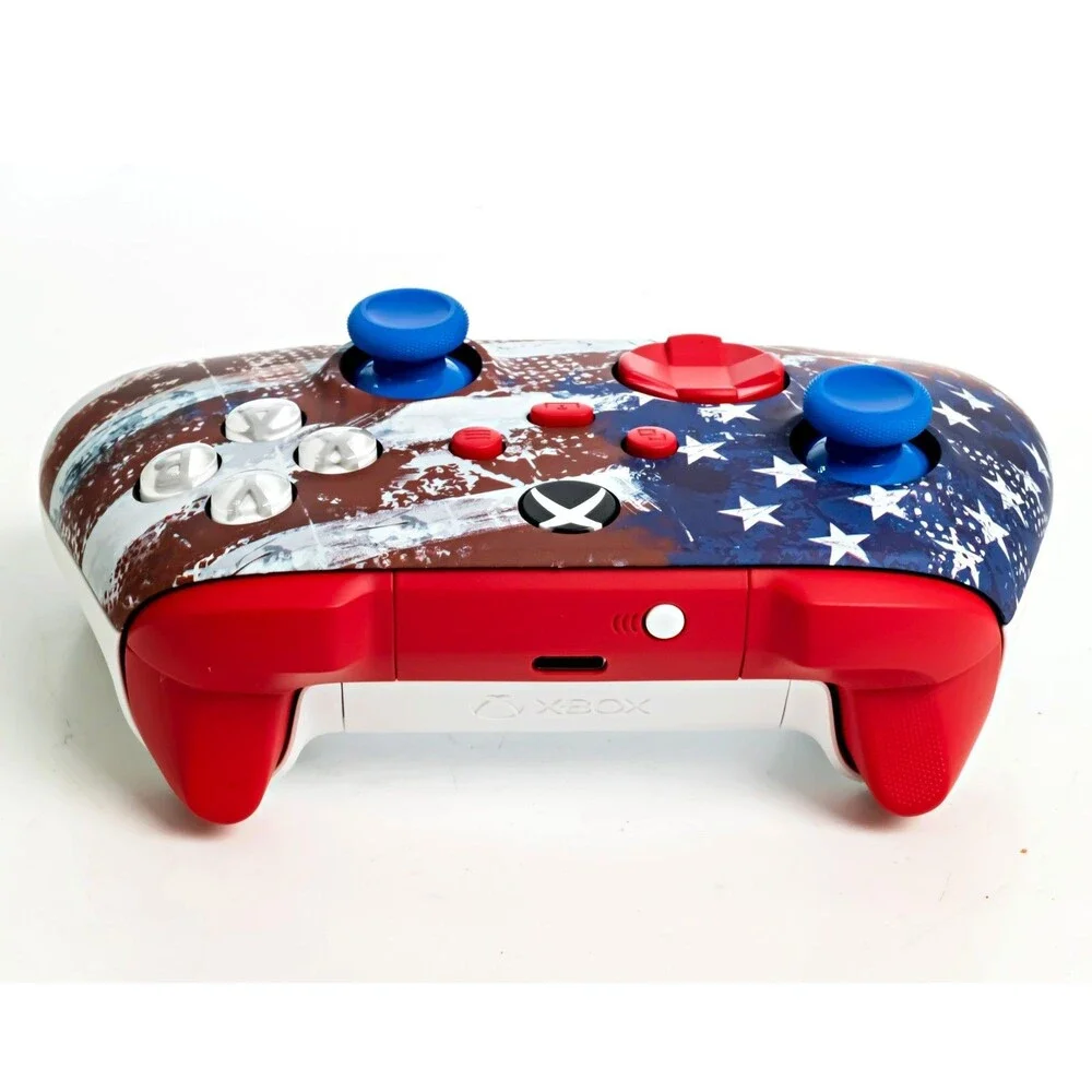 Xbox Wireless Gaming Controller - Distressed US Flag - Never Used